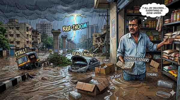 Bengaluru’s Infrastructure Collapse A 40-Minute Rain, A Lifetime of Loss