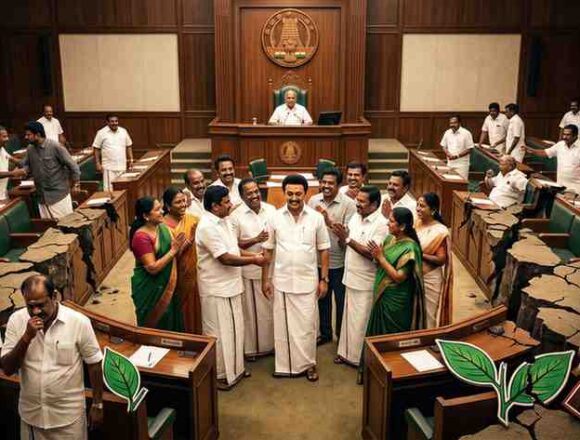 Seismic Shift in Tamil Nadu Politics as TVK Wins Floor Test Amidst AIADMK Split