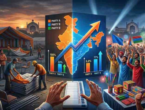 Tents Down and Crackers Ready The Polarizing Spectacle of India’s 2026 Election Trends
