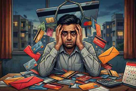 The Credit Card Trap Why India’s Middle Class is Drowning in Unsecured Debt