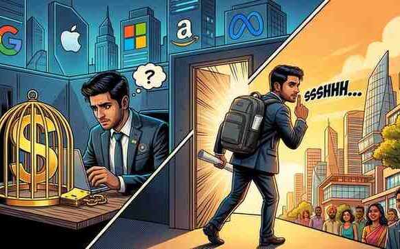 The Great Resignation 2.0 Why Top Indian Talent is Quietly Fleeing Big Tech