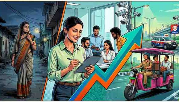 Uttar Pradesh Sees Major Shift in Women’s Safety and Economic Participation