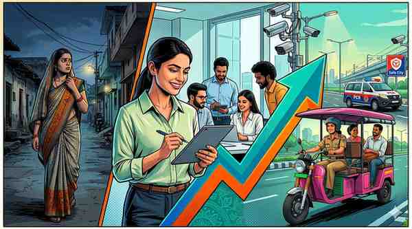Uttar Pradesh Sees Major Shift in Women’s Safety and Economic Participation