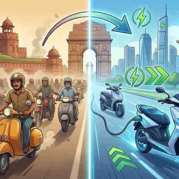 Delhi to Phase Out New Petrol Two-Wheelers by 2028 A Major Shift for India’s Capital-Wisekhabar Delhi to Phase Out New Petrol Two-Wheelers by 2028 A Major Shift for India’s Capital