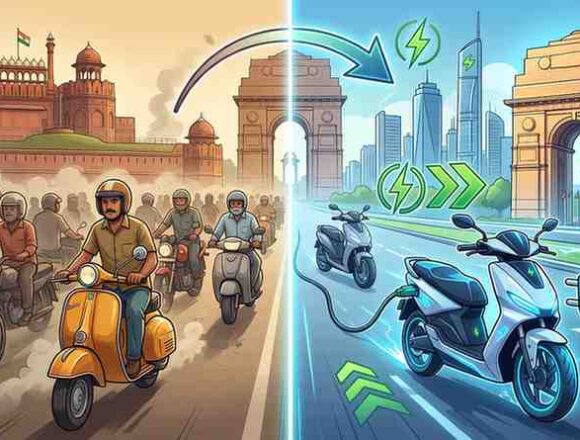 Delhi to Phase Out New Petrol Two-Wheelers by 2028 A Major Shift for India’s Capital-Wisekhabar Delhi to Phase Out New Petrol Two-Wheelers by 2028 A Major Shift for India’s Capital