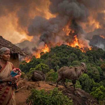How Wildfires in Tamil Nadu's Western Ghats Are Affecting the Environment and Local Communities-Wisekhabr How Wildfires in Tamil Nadu's Western Ghats Are Affecting the Environment and Local Communities