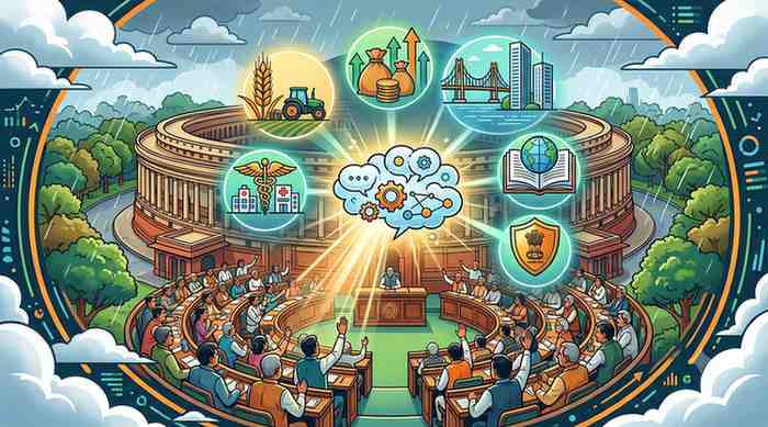 What Key Issues Are Being Discussed in Parliament's Monsoon Session