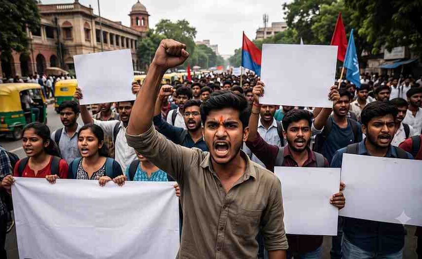 Why Are Student Protests in India Focusing on Job Security
