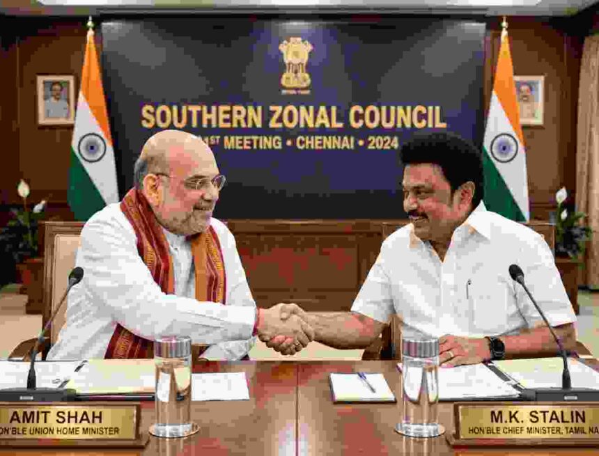 Amit Shah's Meeting with Tamil Nadu CM Key Takeaways Ahead of Southern Zonal Council-Wisekhabar Amit Shah's Meeting with Tamil Nadu CM Key Takeaways Ahead of Southern Zonal Council