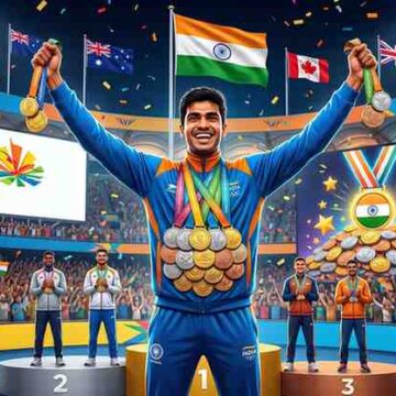 How Many Medals Did India Win at the Commonwealth Games 2026-Wisekhabar How Many Medals Did India Win at the Commonwealth Games 2026