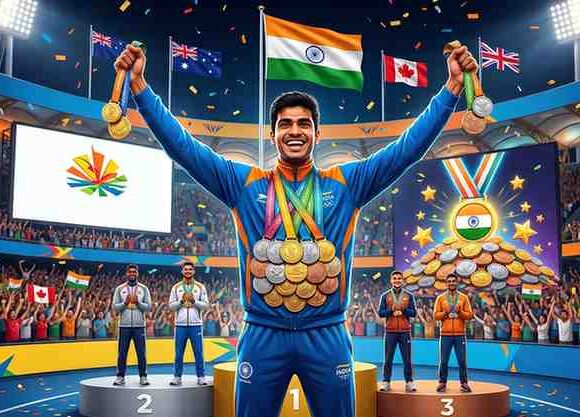 How Many Medals Did India Win at the Commonwealth Games 2026-Wisekhabar How Many Medals Did India Win at the Commonwealth Games 2026