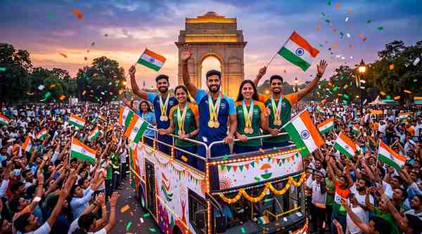 How PM Modi Celebrated India's CWG Champions in New Delhi-Wisekhabr How PM Modi Celebrated India's CWG Champions in New Delhi