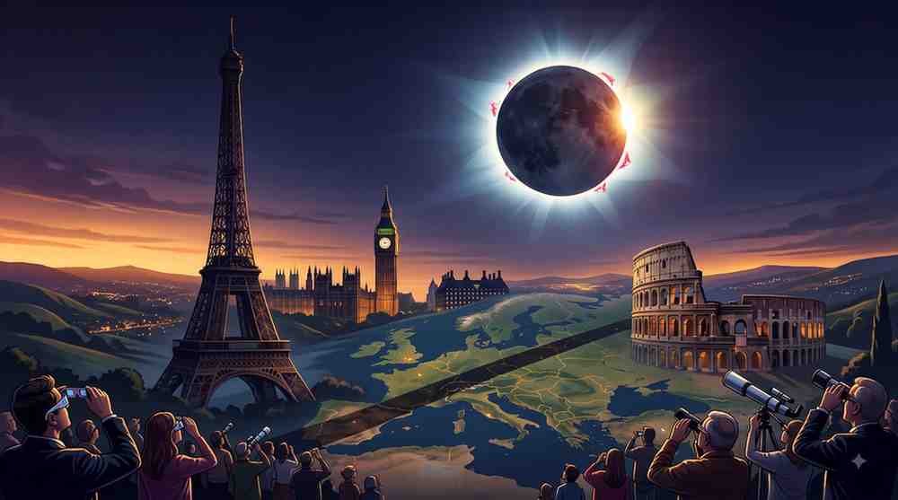 What You Need to Know About the Solar Eclipse Across Europe-Wisekhabar What You Need to Know About the Solar Eclipse Across Europe