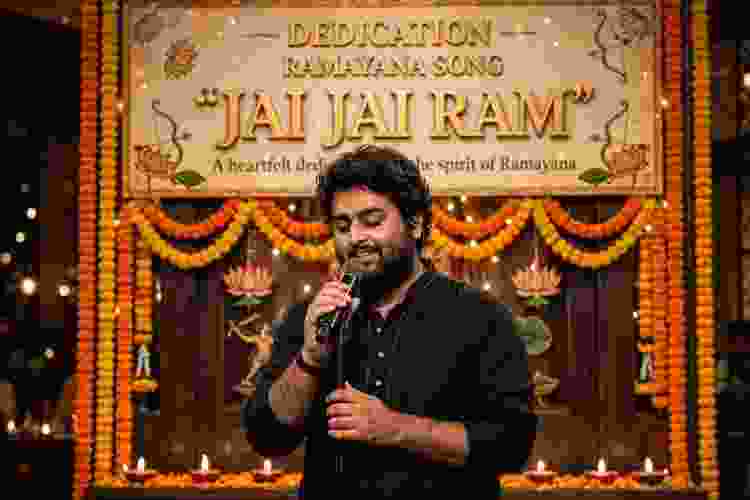 Arijit Singh's Dedication for Ramayana Song Jai Jai Ram