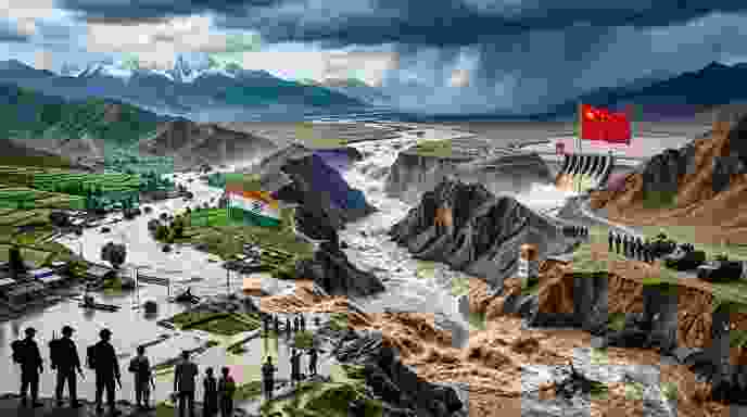 How Floods in Tibet Impact India's Borders and Relations with China-Wisekhabar How Floods in Tibet Impact India's Borders and Relations with China