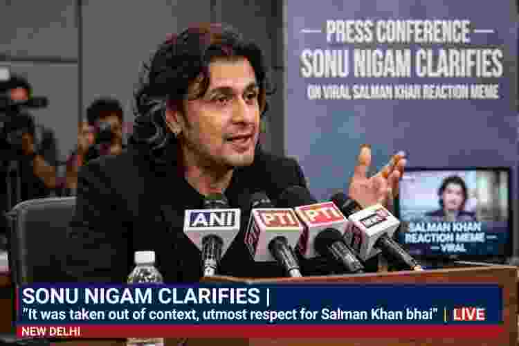 Sonu Nigam Clarifies Viral Salman Khan Reaction Meme